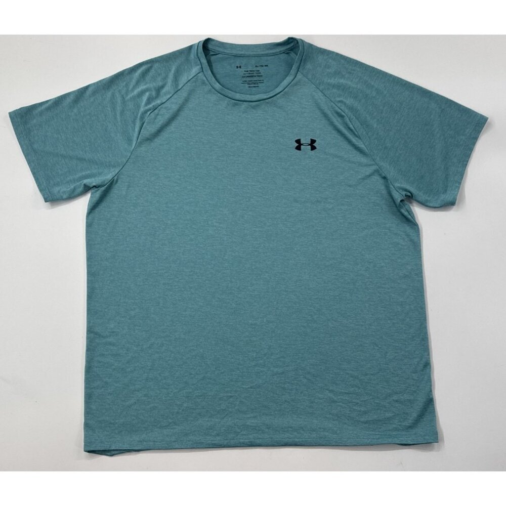 Under Armour The Tech Tee Mens XL Seafoam Green Gym Moisture Wicking Performance